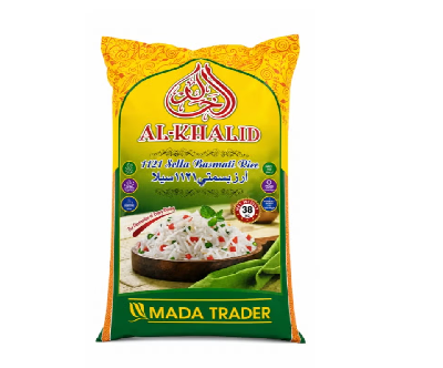 Al Khalid Basmati Sella Rice – 38KG