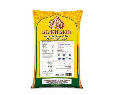 Al Khalid Basmati Sella Rice – 38KG